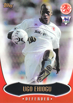Ugo Ehiogu Middlesbrough 2003 Topps Premier Gold #M3